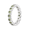 thumbnail image 4 of Bague verte Peridot 1.35 carat (CTW) en argent sterling, 4 of 4