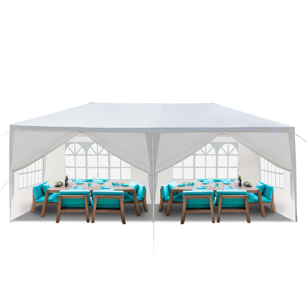 Ktaxon 10'x20' Outdoor Gazebo Canopy Wedding Party Tent with 6