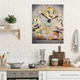 thumbnail image 4 of Cuphead Show Characters Canvas Decorative Poster Art Picture Painting Bedroom Painting Decor Dinner Room Living Room Posters Gift Unframe Wall Poster 8"x10", 4 of 7