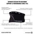 thumbnail image 5 of Cinturón de soporte lumbar Rehband negro, fabricado en SBR/neopreno de 5 mm, estabilizador para espalda y columna lumbar, ideal para deportes y vida diaria., 5 of 5