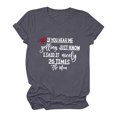 thumbnail image 2 of Camiseta de mujer Camisetas divertidas y lindas de manga corta Camiseta con estampado divertido Camiseta con estampado de letras Tops Blusa Regalo para mujeres OAVQHLG3B Store lin121212, 2 of 4