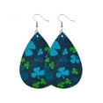 thumbnail image 2 of Pendientes para mujer, regalos para mujer, pendientes de San Patricio, pendientes verdes en forma de gota, joyería, regalo festivo para mujer, pendientes de moda., 2 of 2
