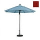 California Umbrella ALTO908117-5440 9 Ft. Marché de Fibre de Verre Poulie Parapluie Ouverte Bronze-Soleil-Terre Cuite – image 1 sur 1