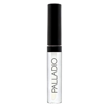 Palladio Lip Gloss, Clear, Non-Sticky Lip Gloss, Contains Vitamin E and Aloe, Offers Intense Color and Moisturization, Minimizes Lip Wrinkles, Softens Lips with Beautiful Shiny Finish