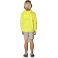 thumbnail image 2 of INGEAR Boys UPF 50+ Sun Protection Hoodie , Yellow, M, 2 of 7