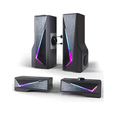 thumbnail image 2 of Bocinas Con Rgb,para Pc/tv Gamer, desmontable con Altavoz Malubero Negro, 2 of 5
