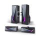 thumbnail image 2 of Bocinas Con Rgb,para Pc/tv Gamer, desmontable con Altavoz Malubero Negro, 2 of 5