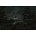 thumbnail image 2 of Vincentas Dmachauskas 18x13 Black Ornate Wood Framed Double Matted Museum Art Print Titled - Crusaders Attacking the Castle of Punia (1837), 2 of 5