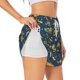 thumbnail image 1 of Balery Modern Excavator Pantalones cortos deportivos para mujer con forro y dos bolsillos, elásticos, para entrenamiento, gimnasio, yoga-Small, 1 of 7
