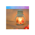 thumbnail image 2 of Linterna Led Navideña Festiva-santa Claus Diseño De Copo BLANCO, 2 of 4
