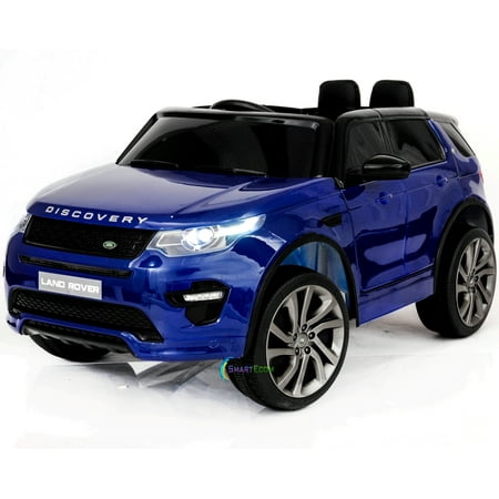 12V powered ride on car Land Rover Discovery For Kids with MP4 Touch screen Remote Control Opening doors LED lights Leather Seat - (Best Land Rover Discovery)