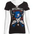 thumbnail image 6 of Archaic by Affliction Women's T-shirt Joker, 6 of 9