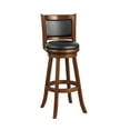 thumbnail image 1 of Boraam Augusta Tabouret de Bar Pivotant Extra Haut, 34 Pouces, Lot de 1, Cerisier, 1 of 2
