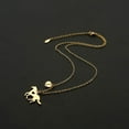 thumbnail image 6 of Turandoss Gold Horse Necklace Jewelry for Women And Girls Dainty Stainless Steel D Letter Necklace Horse Lover Gifts, 6 of 8