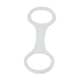 thumbnail image 1 of 1 clip para snorkel de buceo de 2,7 cm, accesorio de liberación rápida, pieza de repuesto blanco, 1 of 8