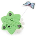 thumbnail image 2 of Pet Cat Dog Toys Plaything Electric Rotating Butterfly Kitten Play Seat Scratch Teaser Steel Wire, 2 of 4