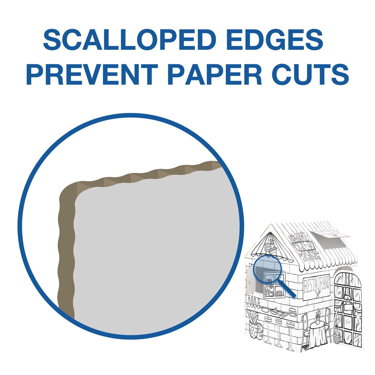 Bankers Box At Play Treats 'N Eats Playhouse