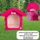 thumbnail image 2 of Casa Para Perro Q Perrón Raza Extra Chica Color Rosa, 2 of 6