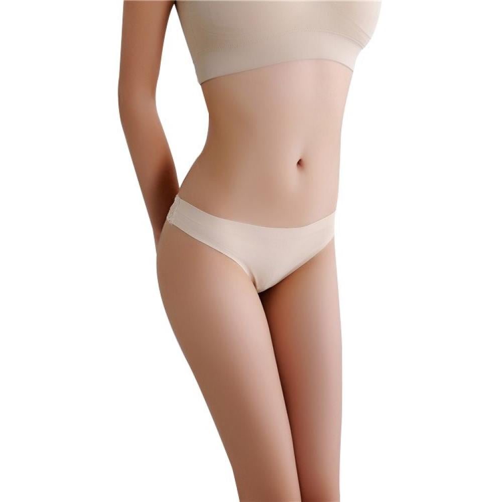 Clearance Sale Women Invisible Seamless Underwear Breathable T Thong No  Show Panties 