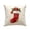 B, variant on OCCOA Christmas Printed Throw Pillow Winter Festive Decorative Cushion Snowman Stocking Reindeer Sleigh Gingerbread House Print for Sofa Couch, A
