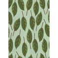 thumbnail image 1 of Ahgly Company Machine Washable Indoor Rectangle Transitional Army Green Area Rugs, 2' x 5', 1 of 7