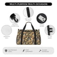 thumbnail image 4 of Bingfone Sunflowers Bee Print Travel Duffel Tote Bag,Waterproof Shoulder Weekender Bag For Women and Men Swim Sports Travel Gym Bag，Foldable and expandable bag Lightweight, 4 of 7