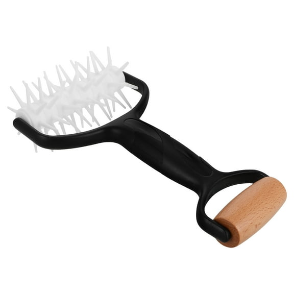 WHAMVOX 1Set Dough Roller Machine Plastic For Rolling Dough And Pizza Cutting Pizza Spike Roller