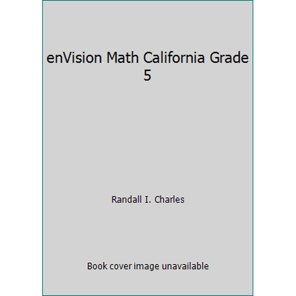 Pre-Owned enVision Math California Grade 5 (Hardcover) 0328272914 9780328272914