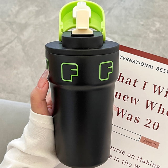Jusqu'à 65 % de Réduction sur Tasse Réutilisable en Acier Inoxydable, Design Isolé pour Boissons Froides et Chaudes - Cadeau Parfait pour Hommes, Femmes Lui/elle Fournitures Scolaires pour Filles
