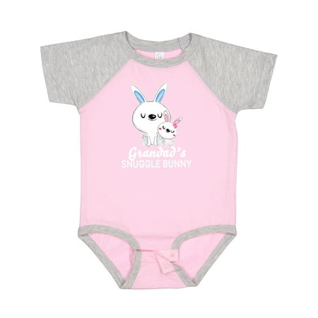 

Inktastic Grandads Snuggle Bunny Easter Gift Baby Girl Bodysuit