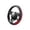Red, variant on Steering Wheel Cover Sweat Absorbent Protective Cap Enhanced Grip Comfort Vehicle Interior Accessory