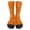 Orange, variant on Deeceymbur Banana Pattern Novelty Crew Socks for Men Women Soft Comfortable Stretch Fit Breathable Unisex Fun Design Cozy Wear