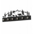 thumbnail image 6 of Meyda Tiffany 193240 Bear 6 Light 32" Wide Vanity Strip - Black, 6 of 7