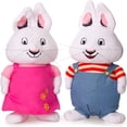 thumbnail image 5 of Max y Ruby Rabbit White Bunny Plush Doll Kids TV Show Toy Mighty Mojo Disguise, 5 of 5