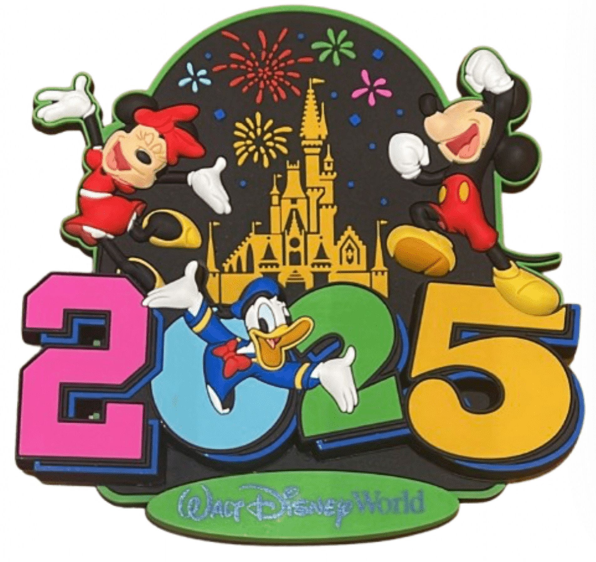 Disney Parks 2025 Mickey Mouse And Friends WDW Castle Magnet New