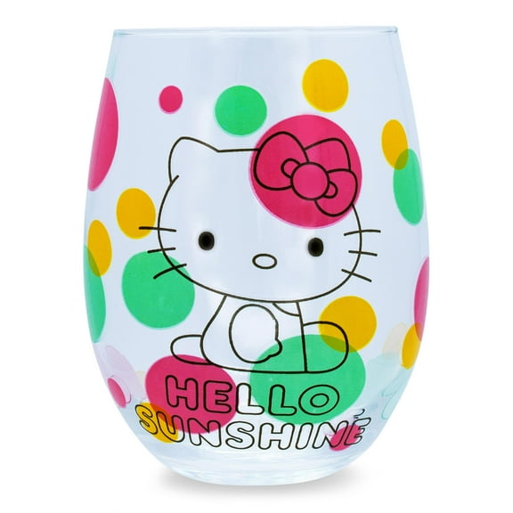 Sanrio Hello Kitty Wine Glass 20oz