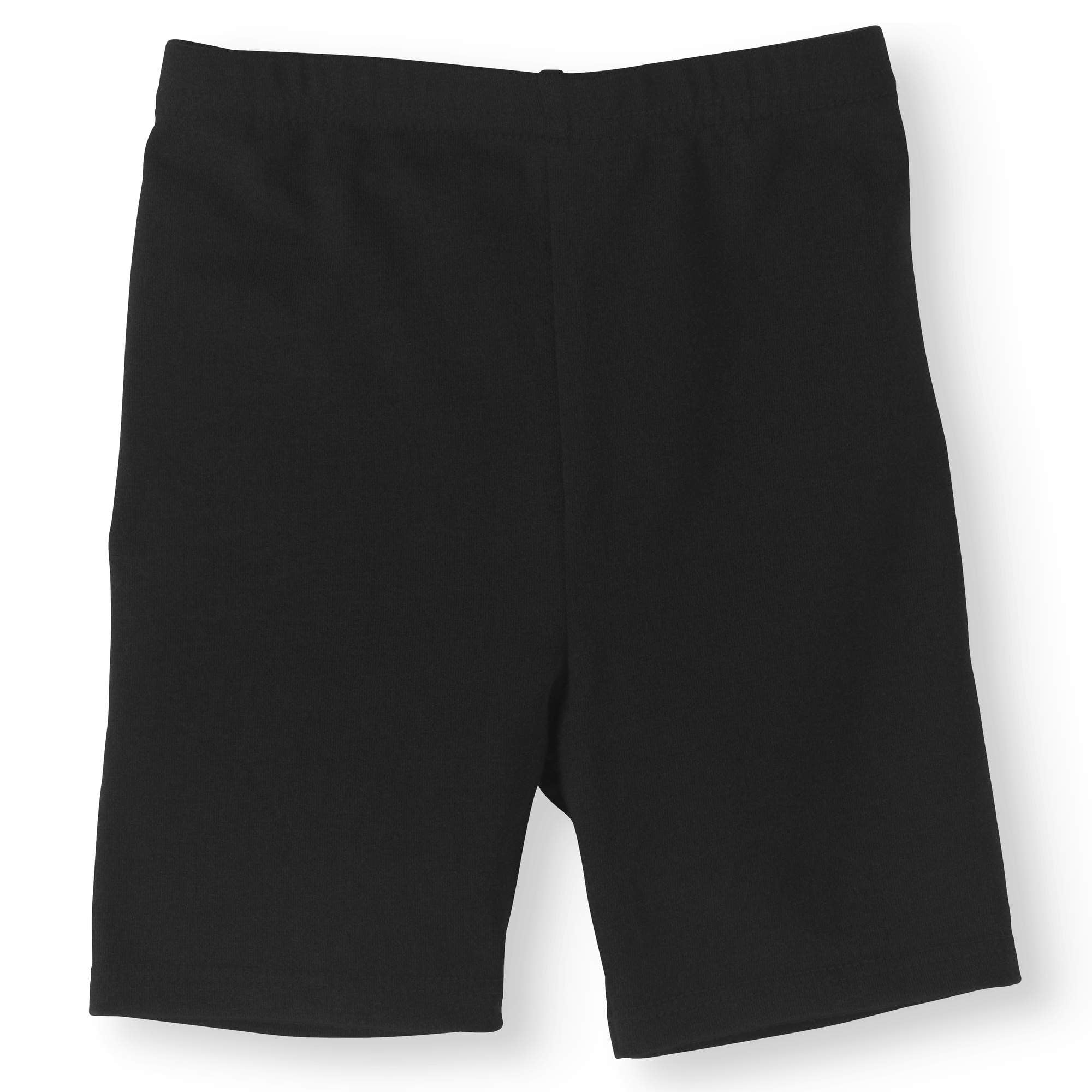 girls black bike shorts