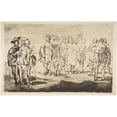 thumbnail image 2 of Édouard Manet 24x17 Black Ornate Framed Double Matted Museum Art Print Titled: The Little Cavaliers (1861-62), 2 of 5
