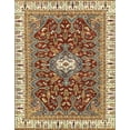 thumbnail image 1 of Ahgly Company Indoor Rectangle Abstract Brown Red Abstract Area Rugs, 7' x 10', 1 of 6