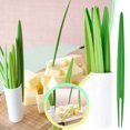 thumbnail image 2 of Tableware,10 Pcs Reusable Fruit Forks Multipurpose Green Leaf Shaped Plastic Fruit And Toothpicks Sets For Party And Everyday Use,Home Decor, 2 of 6
