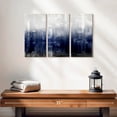 thumbnail image 2 of Elephant Stock Textural Wall Art - Horizontal Multi Panel Canvas - Living Room Wall Decor - Abstract Multi Panel - Beige And Blue Decor By Justin Turner - 23" x 14", 2 of 4