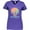 Purple, variant on Inktastic San Diego California Beach Vacation Women's V-Neck T-Shirt