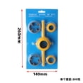 thumbnail image 2 of 6 - Piece Plastic Pipe Threading Die Kit: Ideal for Plumbing and DIY Projects, 2 of 6