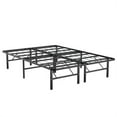 thumbnail image 3 of Twin/Full/Queen Size Foldable Metal Platform Bed with Tool-Free Assembly-Full Size, 3 of 10