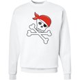 thumbnail image 2 of Inktastic Pirate Skull and Crossbones Adult Sweatshirt, 2 of 4