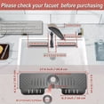 thumbnail image 5 of 1pc Shelf Liners, Silicone Sink Splash Guard, Faucet Dish Cloth & Sponge Pad, Anti-slip, 5 of 5