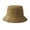 Khaki, variant on Unisex Winter Warm Corduroy Velvet Bucket Hat Ribbed Solid Color Fisherman Cap