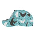 thumbnail image 5 of Naloa Original Classic Low Profile Hat Men Women Baseball Cap Dad Hat Adjustable Unconstructed Lovely Roosters Print Cap, 5 of 9