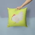 thumbnail image 2 of White Holland Turkey Green Fabric Decorative Pillow, 2 of 4