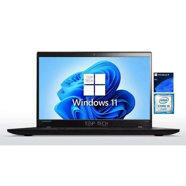 Lenovo Thinkpad T60s Ordinateur Portable Intel Core i7 64 Go 2 To SSD Windows 11 Pro Reconditionné Bon Noir